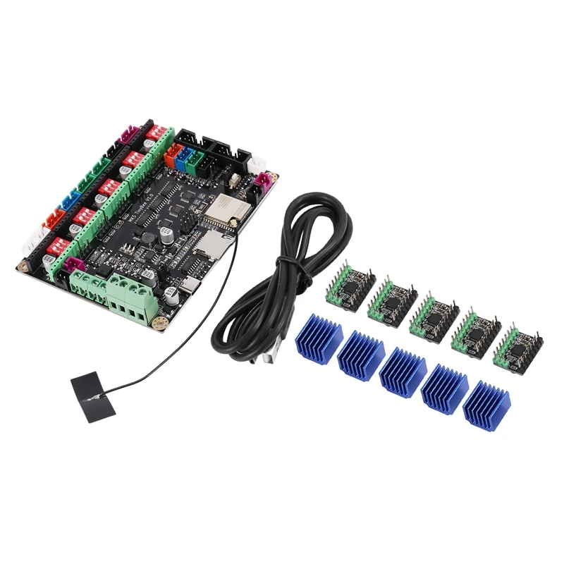 

Новинка-для гравировального Станка Makerbase MKS Tinybee 1,0 панель управления для 3D-принтера ESP32 MCU детали для 3D-принтера