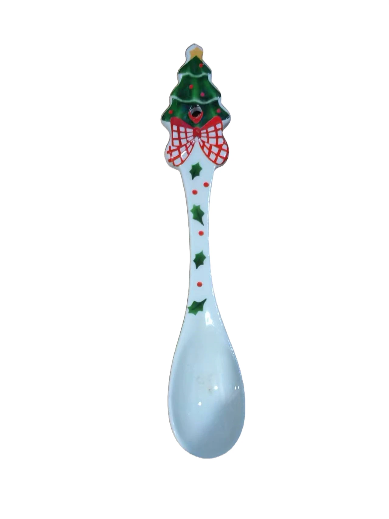 

Keramisch Tafelgerei Van Rode Kerst, Rode En Witte Kerstpatronen Keramische Borden, Met De Hand Gestempeld Vakantieontwerp