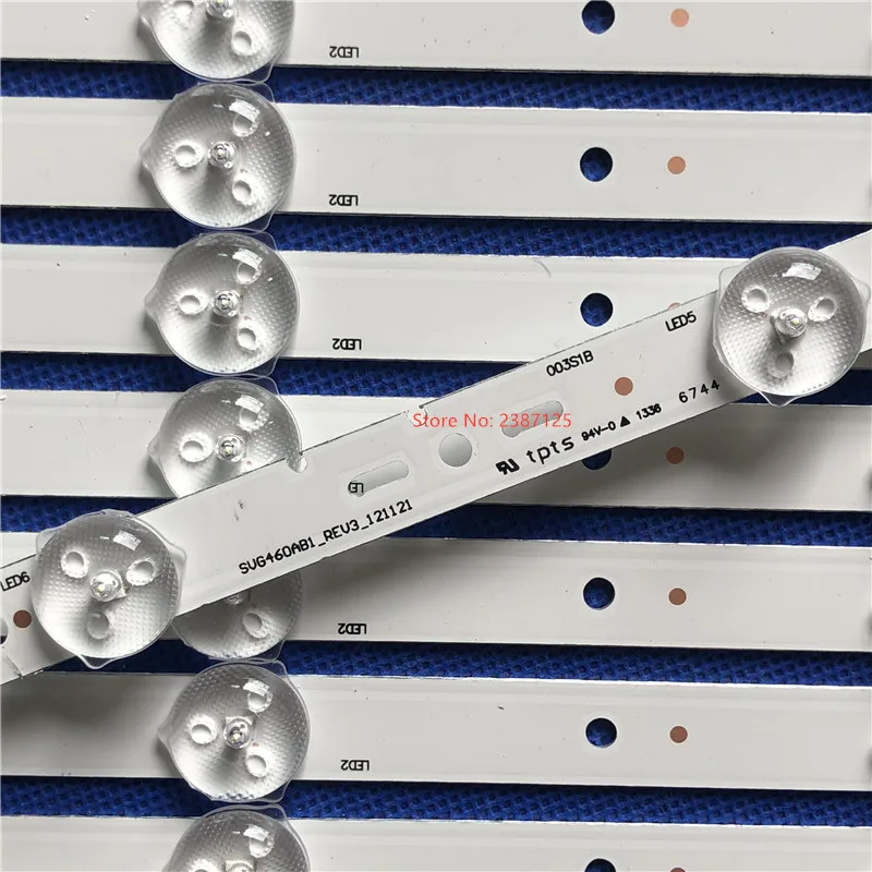 Лента светодиодной подсветки 12 шт. для SVG460AB1_REV3 S460DH1-1 KDL-46R450A KDL-46R473A KLV-46R470A KLV-46R473A