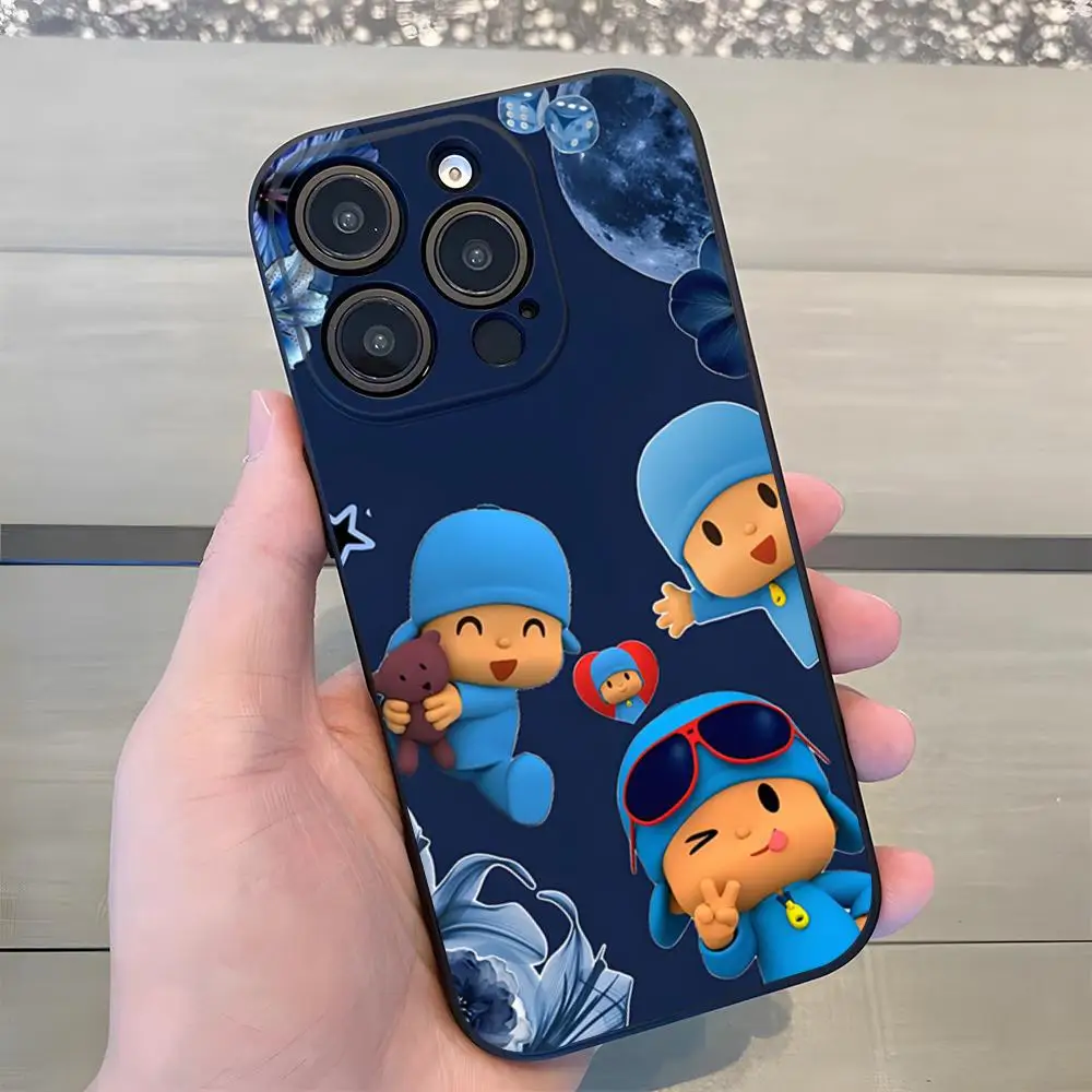 Фото Чехол для телефона Pocoyo для IPhone 17 Pro Max 15 Pro 16 14 Plus 12 13 Mini 11 Pro, противоударный мягкий чехол №4