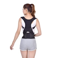 top adjustable magnet posture corrector back corset belt straightener brace shoulder corrector lumbar postura braces supports