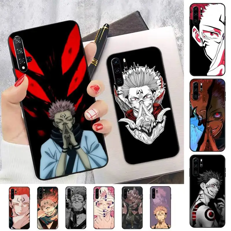 

Jujutsu Kaisen Anime Itadori Yuji Ryomen Sukuna Phone Case for Huawei Honor 10 i 8X C 5A 20 9 10 30 lite pro Voew 10 20 V30