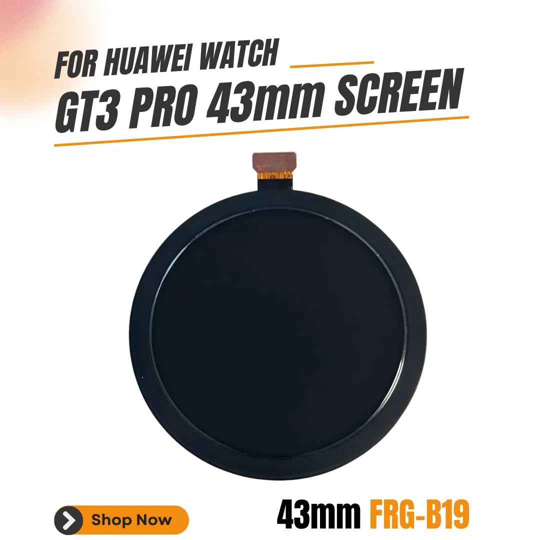 Фото Для Huawei Watch GT 3 Pro FRG-B19 43 мм: Замена ЖК-экрана, сенсорный дисплей, дигитайзер №2