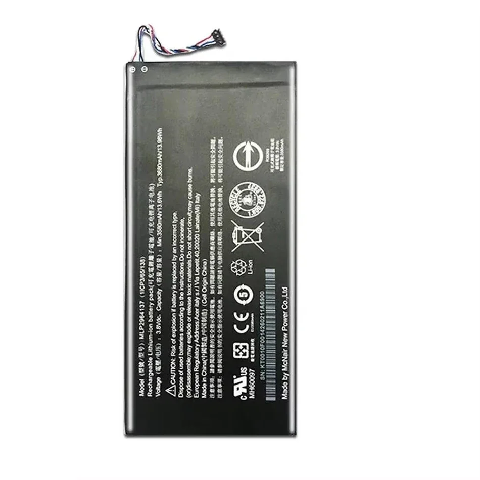 Аккумулятор для планшета емкостью 3580 мАч Acer lconia One 7 B1-730 B1-730HD A1402 MLP 2964137 Замена