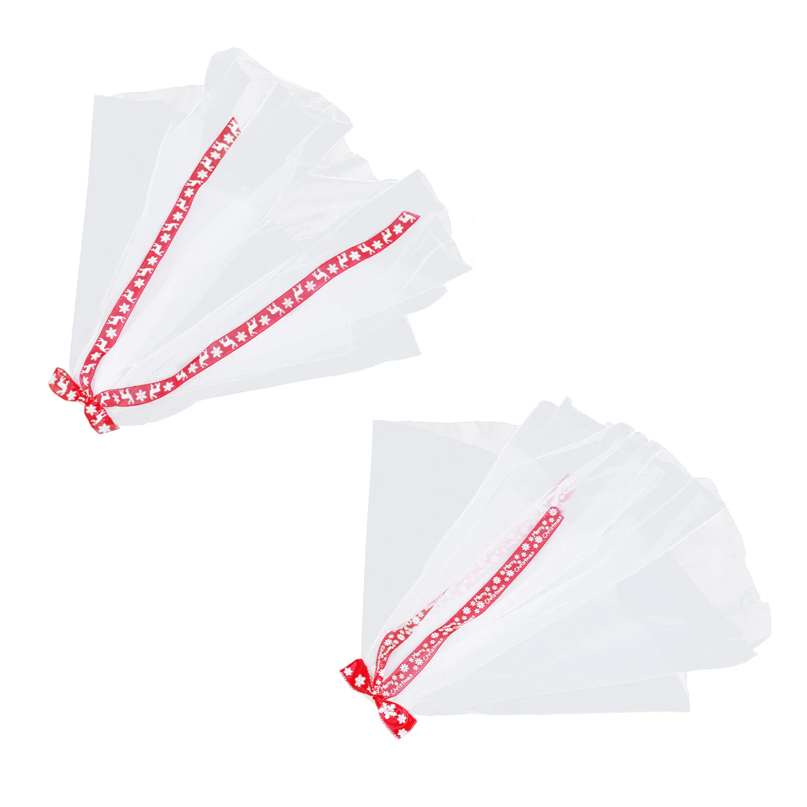 

2Pcs Hair Comb Ribbon Decorated Headpiece Headwear Christmas Hair Accessory