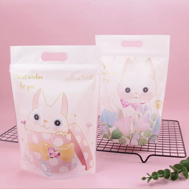 Самозапечатывающиеся пакеты с вырезом для печенья рисунком снежинки