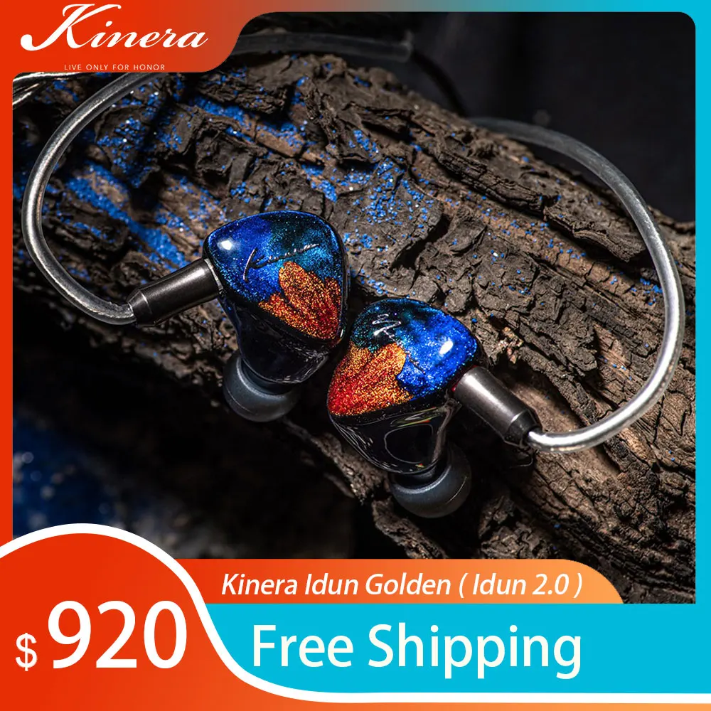 Проводные Hi-Fi наушники-вкладыши KINERA NAN NA 2,0 Pro, IEM 2EST + 1DD + 1BA, монитор драйвера с разъемом 2,5/3,5 мм, 2-контактный съемный кабель