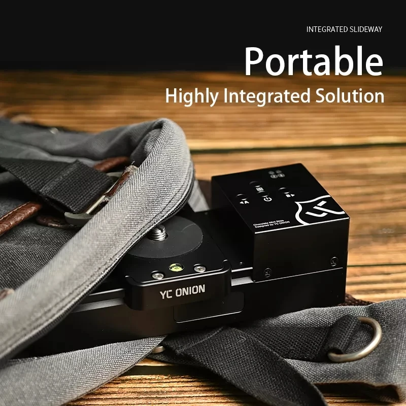 YC Электрический слайдер для камеры в виде лука шоколада SE из алюминиевого сплава