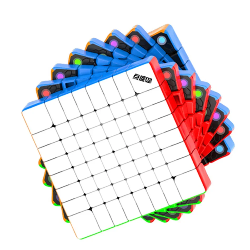 DianSheng Galaxy Магнитный 8x8 магический куб 8x8x8 скоростной Магический Куб
