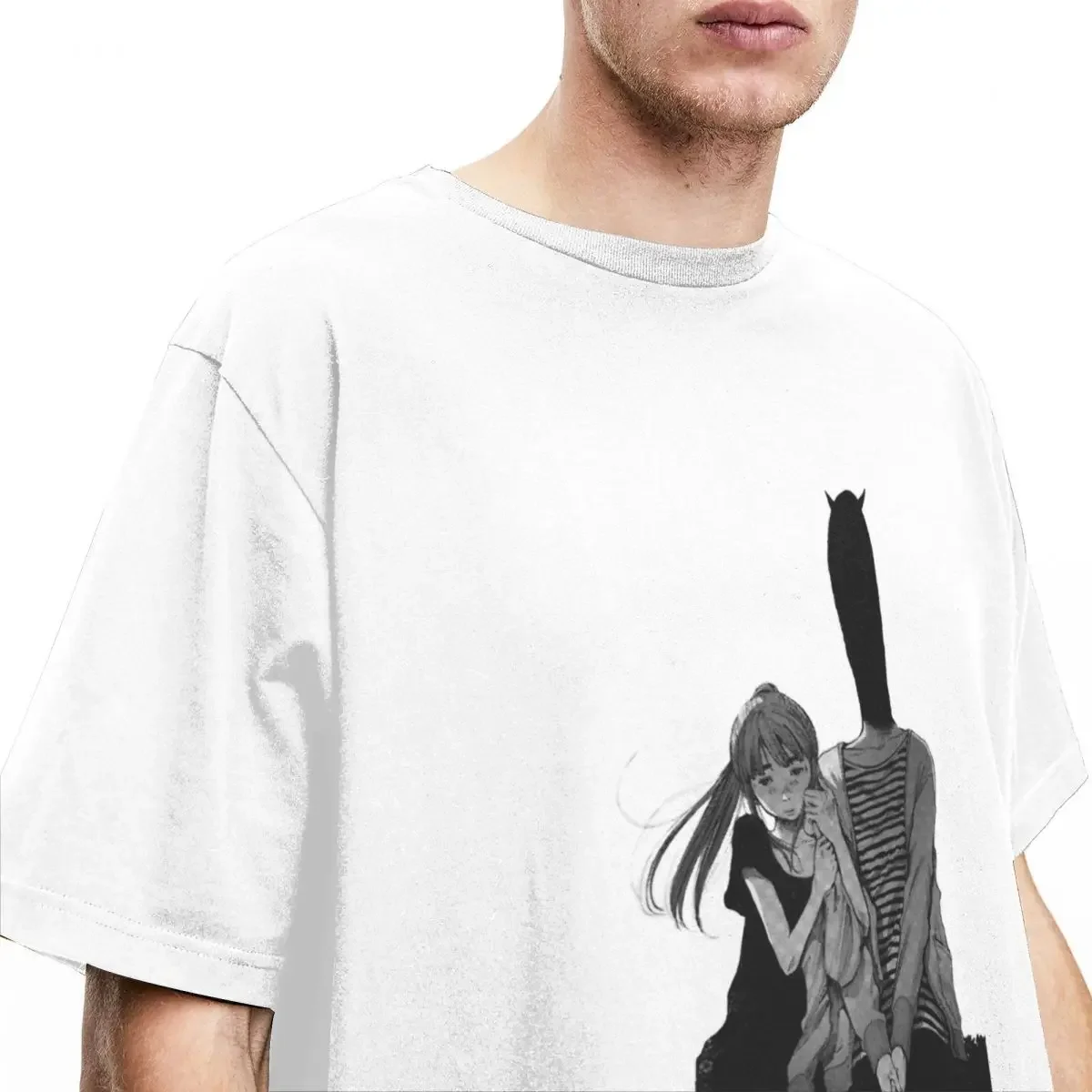 Мужская и женская футболка из хлопка с надписью pundul Aiko