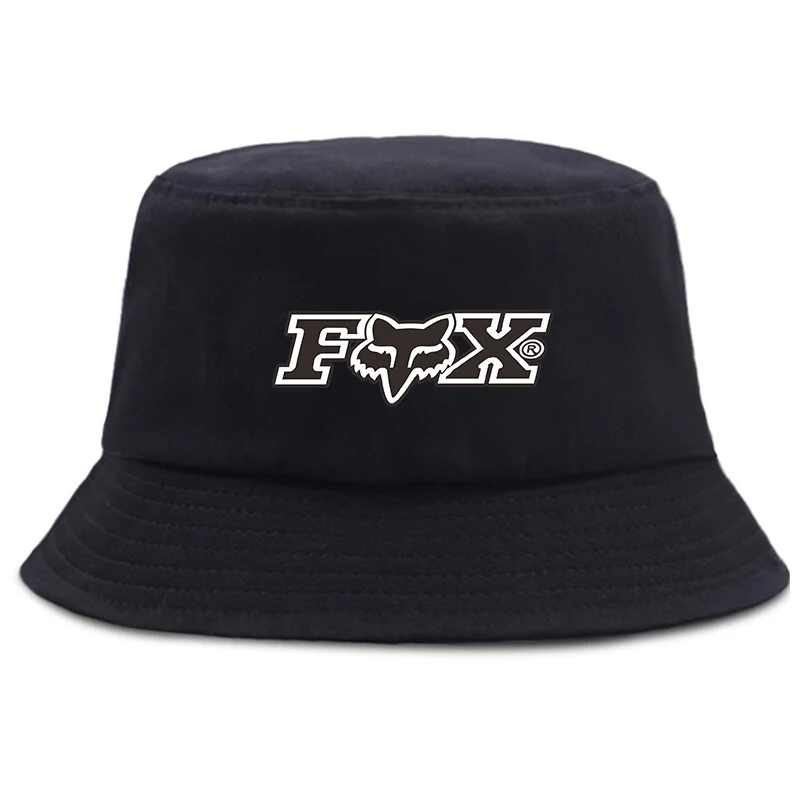 

Cool F-FOx Motor Buckets Hat Unisex Cotton Foldable Fishing Hiking Cap Outdoor Beach Fisherman Kids Hats Bob Panama