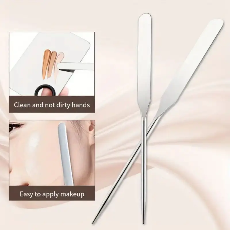 Профессиональный Шпатель Из Нержавеющей Стали Для Тонального Крема Лосьона Тела