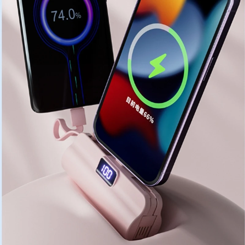 DXAB TypeC Mini Корпус Карманный чехол для зарядного устройства мобильного