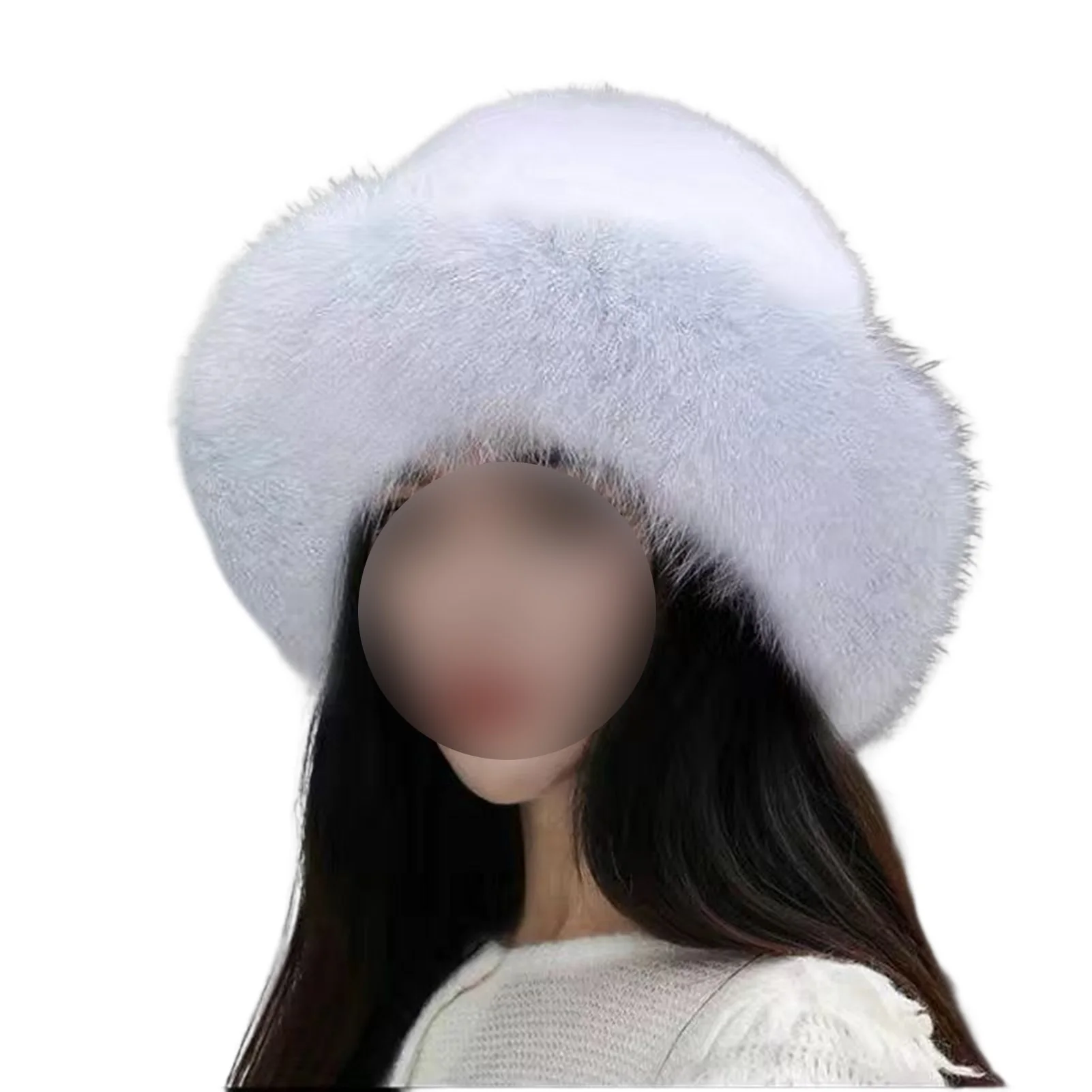 Winter All-Match Fur Hat Lightweight & Comfortable Material Hat for Birthday Christmas Thanksgiving Day Gift NOV99