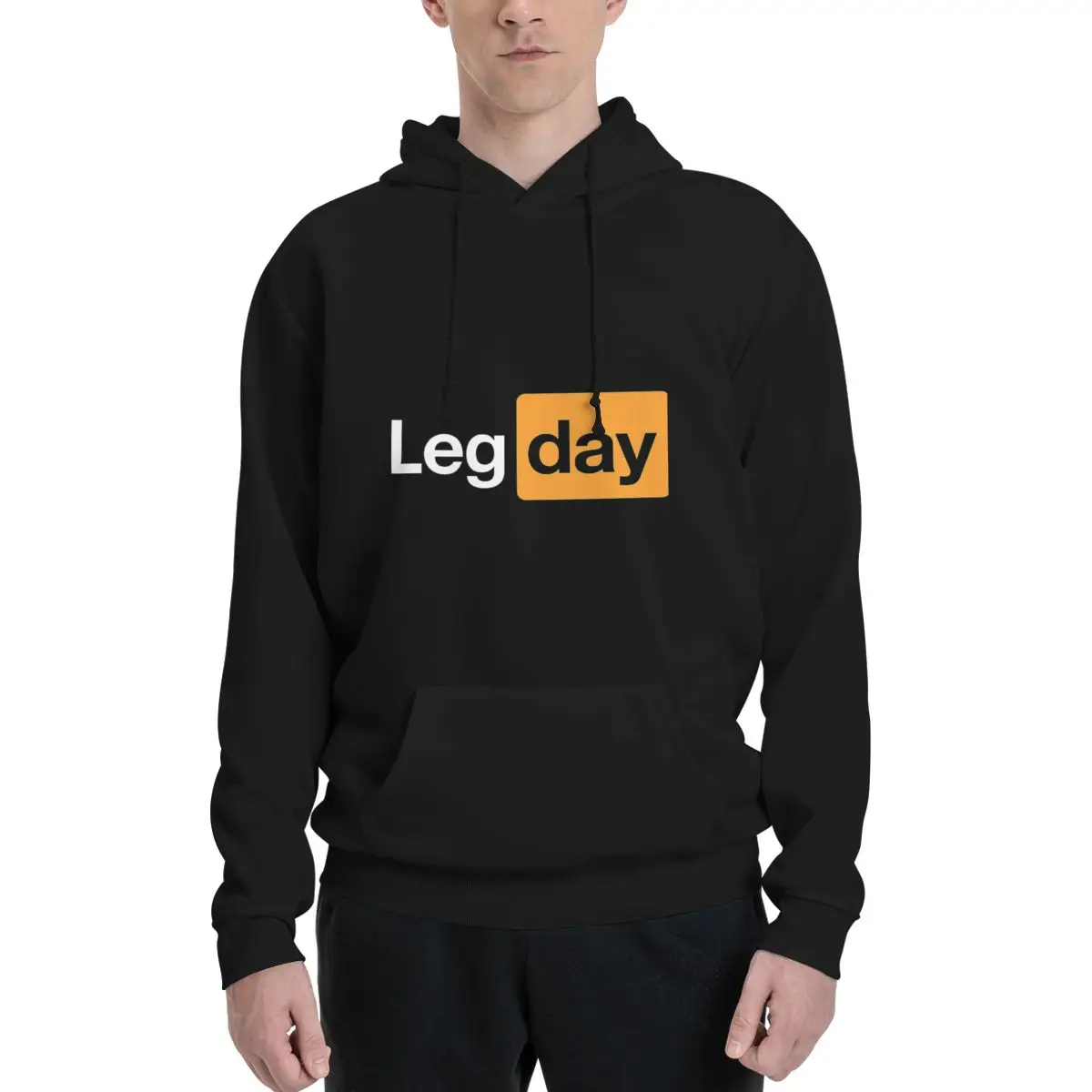 

Leg Day Gym Bodybuilding Fitness Workout Polyester Hoodie Men's Women's Sweater Size XXS-3XL