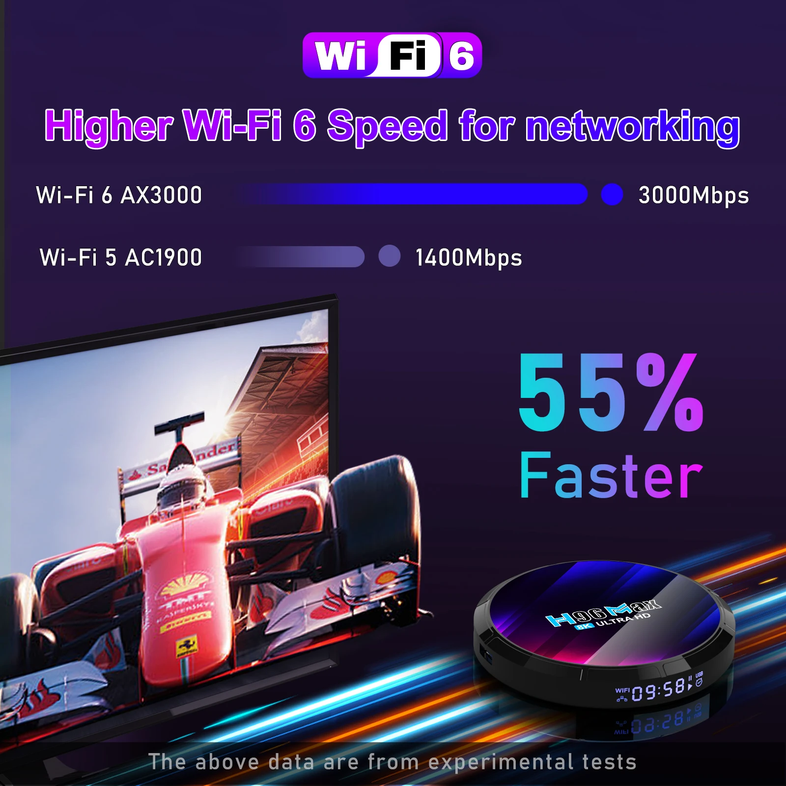 ТВ-приставка Smart TV Box на Android 13 RK3528 с поддержкой AV1, 8K, 4K, Wi-Fi 6, BT5.0, DDR3, SPDIF OUT, 100MLAN, медиаплеер, TVBOX, unitv, iptves (art.: 3920dc86277ce) - 3920dc86277ce