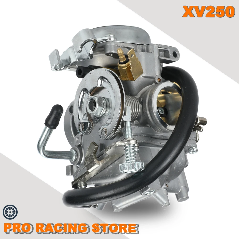 Карбюратор XV250 для Yamaha Virago Route 66 V Star 125 250-1988 XV125 2023-1990 V-Twin Engine Cruiser мотоцикла 26 мм Carb
