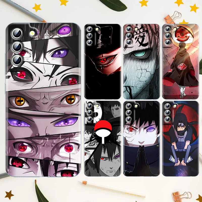 

Hot Comic Naruto Art For Samsung Galaxy S22 S21 S20 FE Ultra Pro Lite S10 S10E S9 S8 Plus S7 Edge Transparent Phone Case