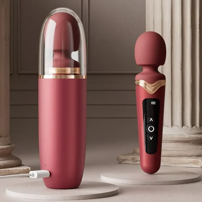 Мощные вибраторы с волшебной палочкой стимуляция точки G массажер для клитора