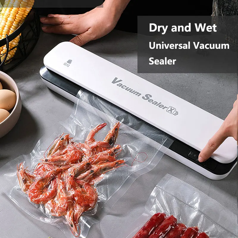 Xiaomi Electric Food Vacuum Sealer 110V/220V Home  Kitchen Vacuum Packer Machine Small Sealing Packaging Machine Sealing Bags