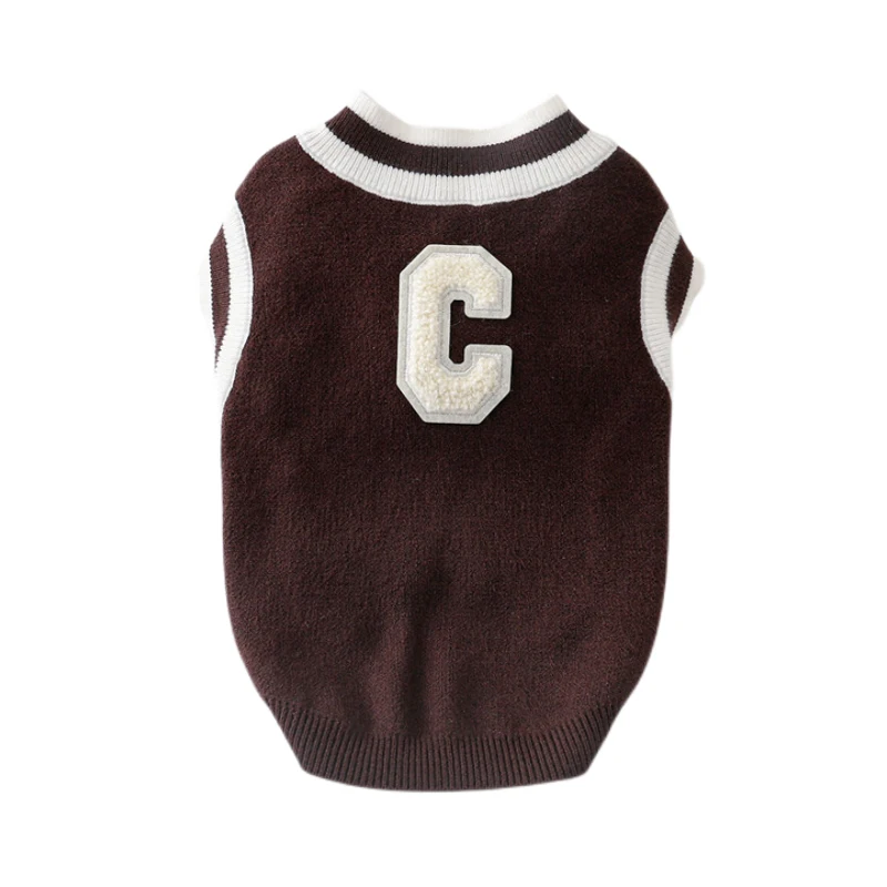 

Осенне-зимняя теплая одежда для маленьких собак чихуахуа, одежда для домашних животных, хлопковый свитер для французского бульдога для йорков, модель PC1799 XS-XL