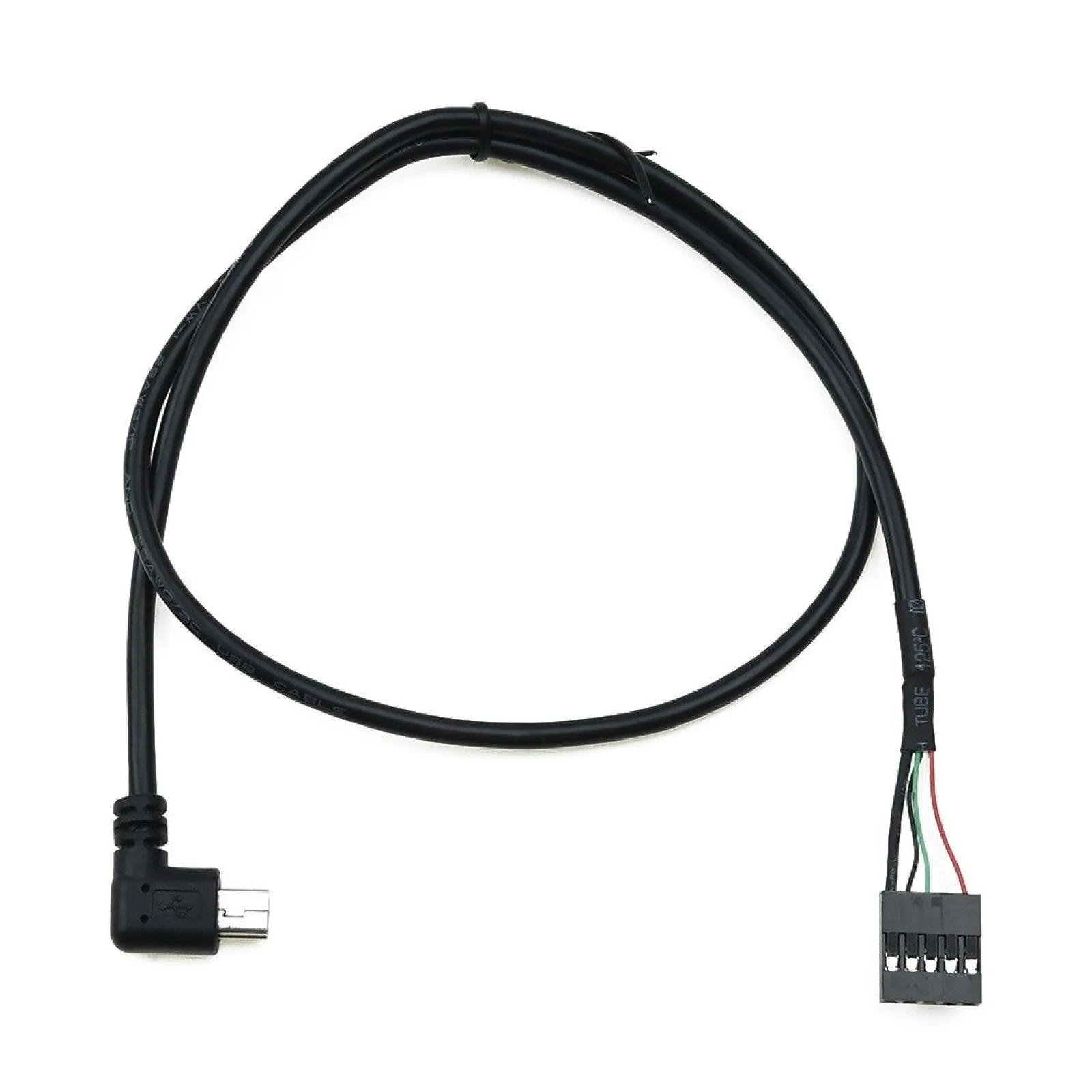 

58 см мини-USB-интерфейс, кабель-кулер для процессора, провод для Corsair Hydro Series H80i V2 H90 H100i H115i, ссылка на источник питания, черный