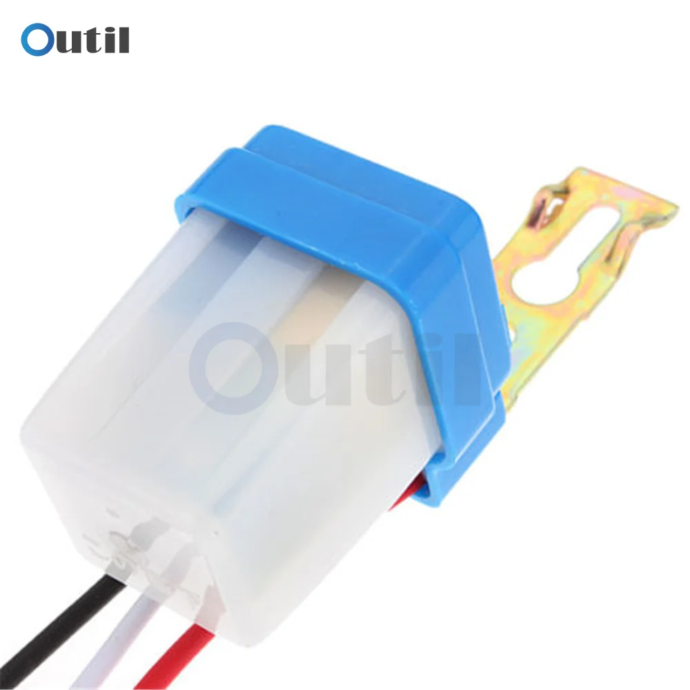 

Automatic On Off Photocell street Light Switch DC AC 12V 24V 110V 220V 50-60Hz 10A Photo Control Photoswitch Sensor Switch