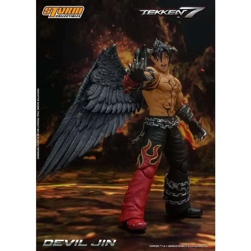 Фото Коллекционная фигурка Storm Toys BNTK05 DEVIL JIN Tekken 7 в масштабе 1/12, модель для декора №3