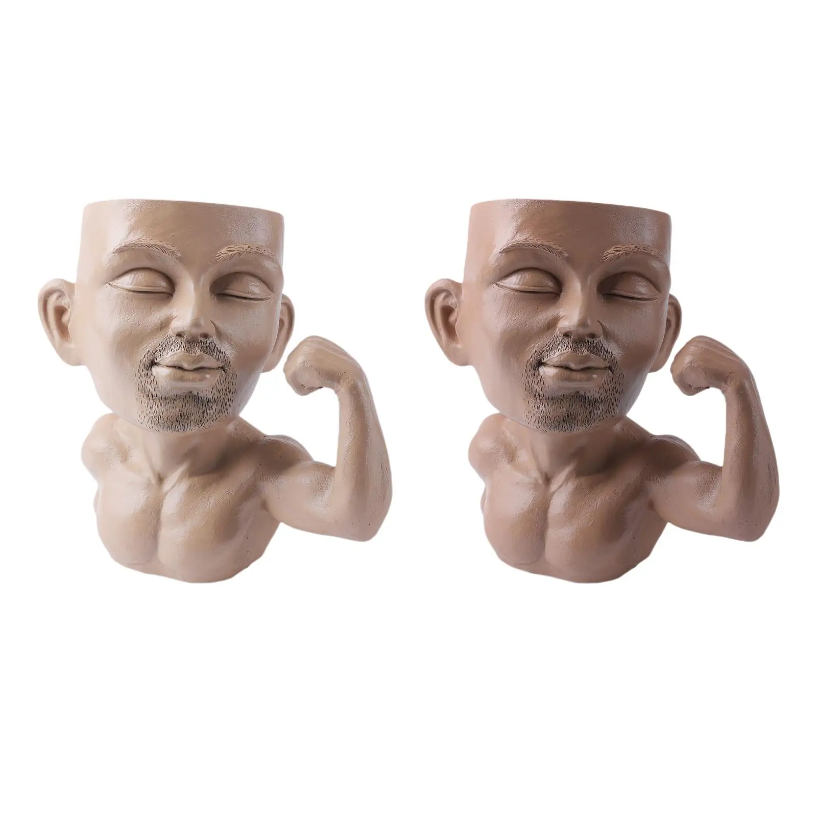 

Цветочный горшок с забавным человеческим лицом для внутреннего дворика, книжная полка для помещений