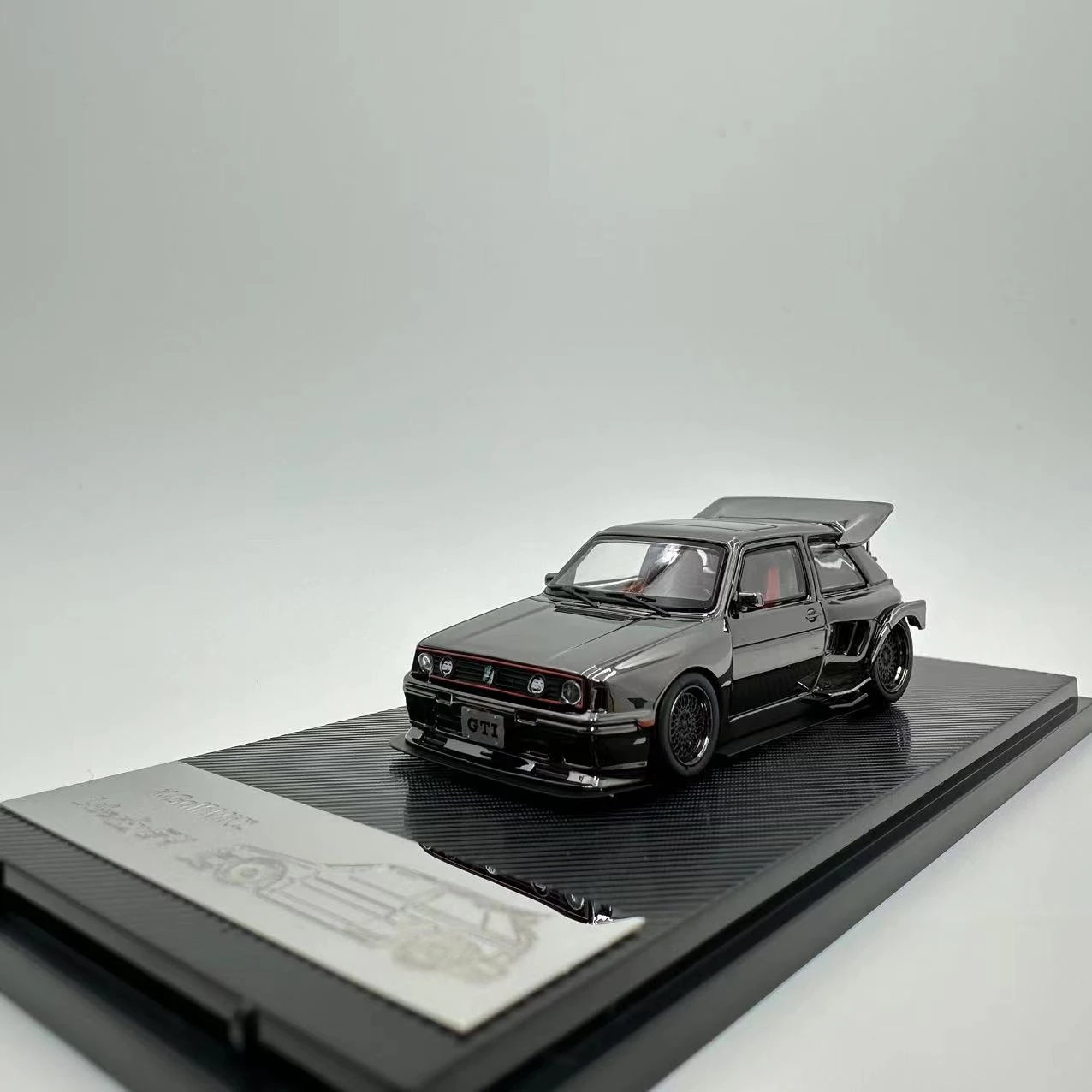 Liberty64 1:64 MK2 K.S гальванический пистолет серый литая модель автомобиля