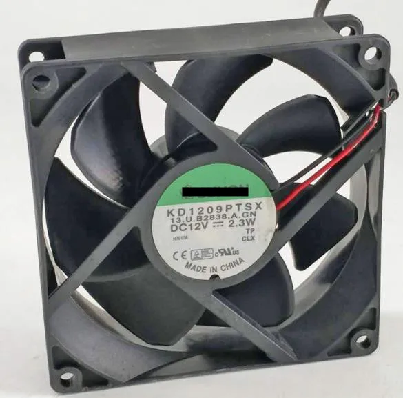 Новый оригинальный KD1209PTSX 13.U. B2838.A.GN DC 12 В 2,3 Вт охлаждающий вентилятор