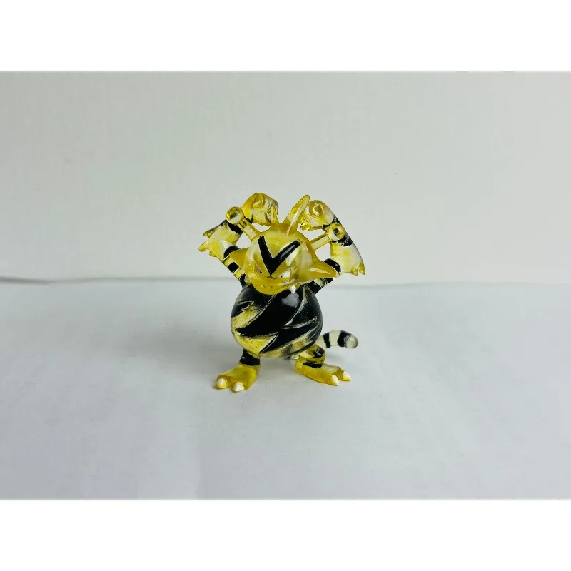 Фото Фигурка покемона, кукла Electabuzz, прозрачные средние украшения, аксессуары, детская игрушка №1