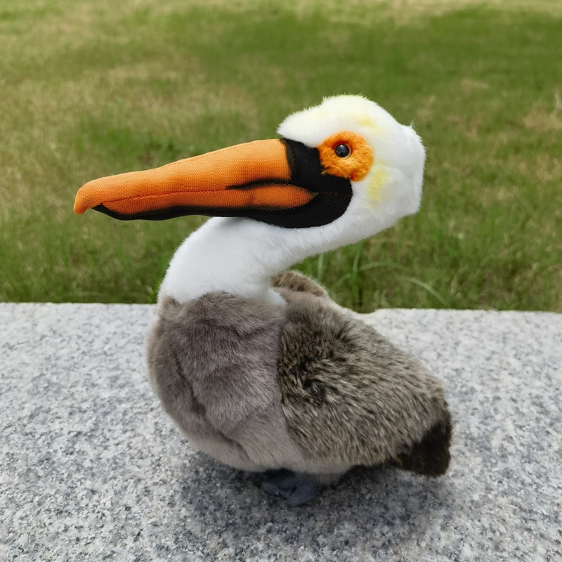 

Cormorant High Fidelity Anime Cute Osprey Plush Toys Lifelike Animals Simulation Pelican Stuffed Doll Toy Gifts For Kids