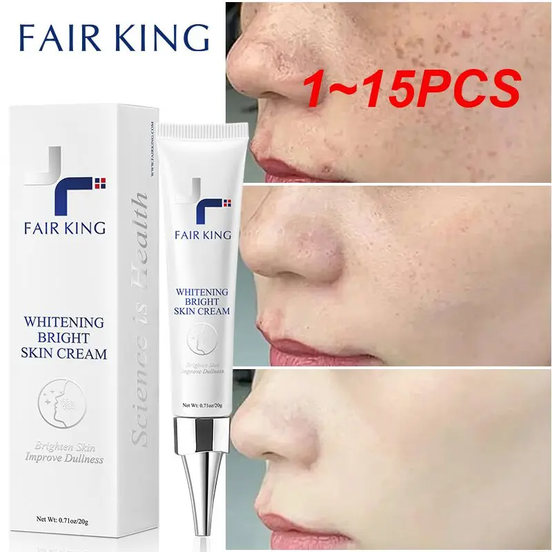 

1~15PCS Dark Spot Corrector Skin Whitening Fade Cream Lightening Blemish Removal Serum Reduces Age Spots Freckles Face Cream 20g