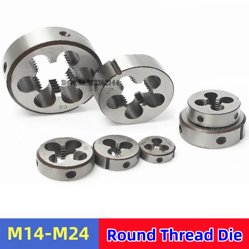 

1 шт. резьбовой штамп M14 M15 M16 M17 M18 M19 M20 M21 M22 M23 M24 круглый резьбовой инструмент режущие штампы для металлообработки