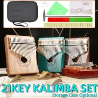 calimba 21 keys kalimba mahogany thumb piano wood mbira musical instruments with bag accessoires music gifts for kids beginner