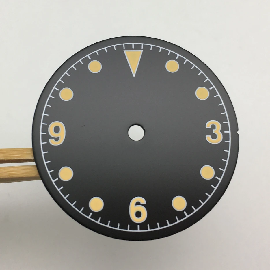 No Logo The 28.5mm Watch Dial Is Modified To Literally for NH35A Calibre BC5-2 Men Watch Accessories