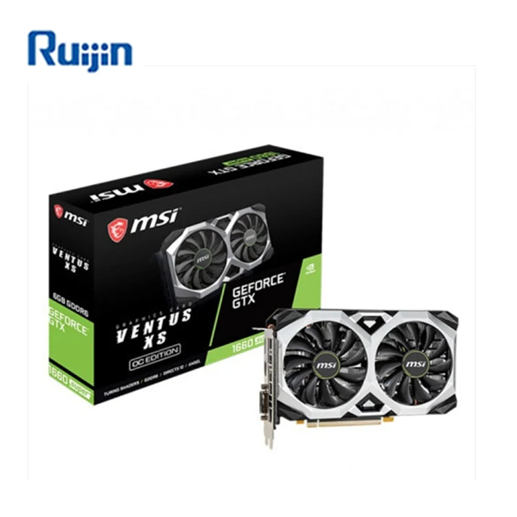 Оригинальный Совершенно новый графический процессор GPU RTX GTX 1660 s Super ti GeForce 6 ГБ 6G