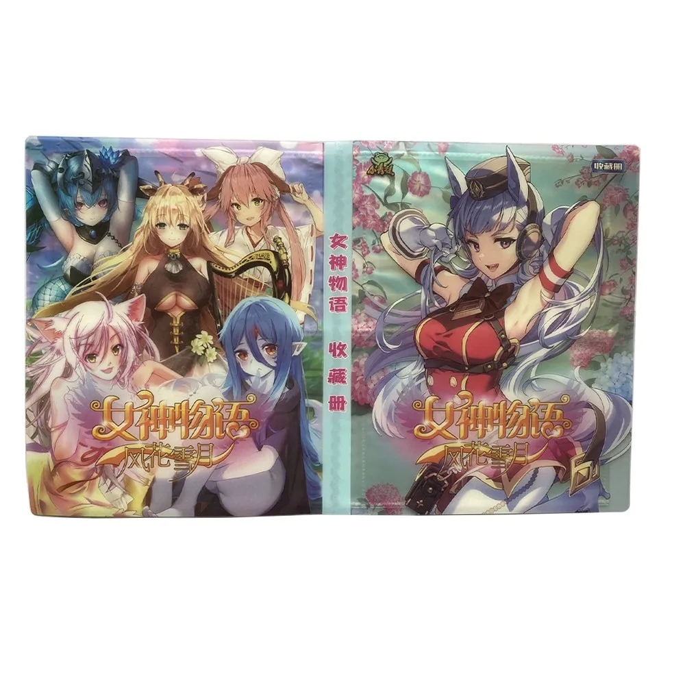 Альбом для открыток с изображением богини книга мультяшным аниме новая