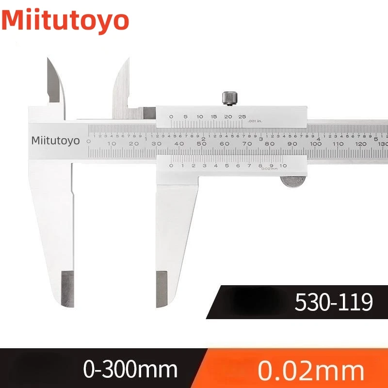 

Внутренние измерения Miitutoyo, Стандартный Калибр 6 дюймов 8 дюймов 12 дюймов 150 мм 200 мм 300 мм, точность 0,02 мм 1/128, нержавеющая сталь