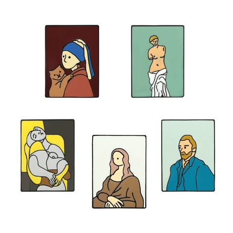 Набор брошей Хэллоуин Reliatonny