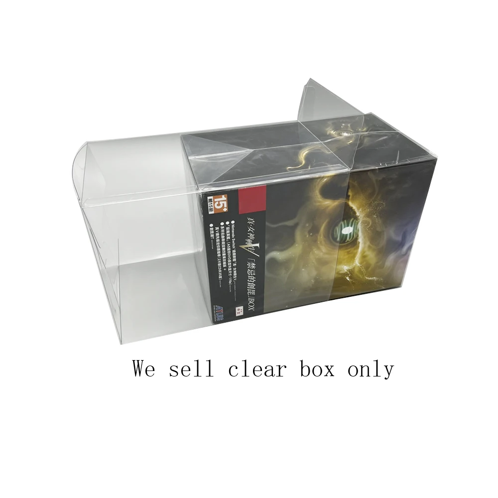 Прозрачный пластиковый чехол для Switch NS Shin Megami Tensei V game Limited Edition цветная коробка
