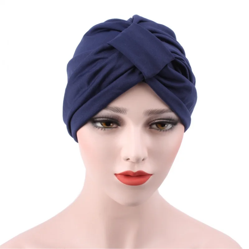 

European And American Foreign Trade India Monochrome Tam-O'-Shanter Muslim Hooded Cap Earmuffs Hat Yoga Sleeve Cap Men And Women