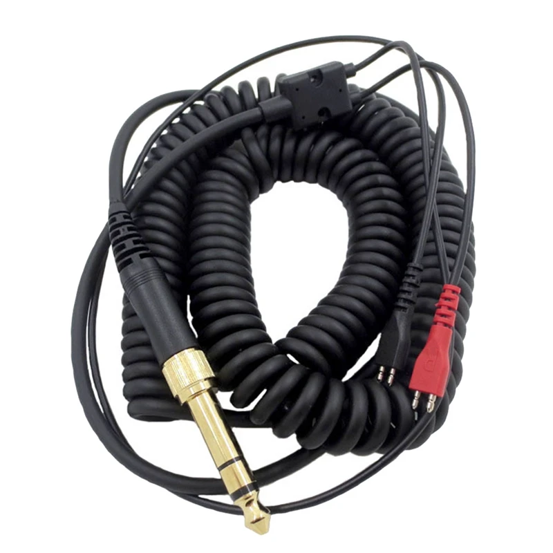 

Металлический кабель для наушников Sennheiser HD25 HD560 HD540 HD430 HD250, Сменный адаптер для наушников с пружинной катушкой