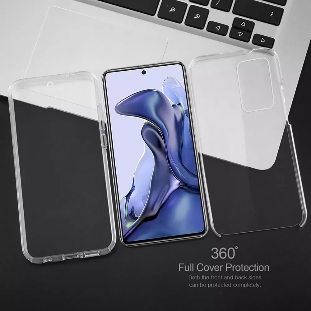 

Double PC+Silicone Protect Funda for Xiaomi 11T Pro Case Xiaomi11T Xiomi 11 T Mi11T Pro 5G Full Body Clear Shockproof