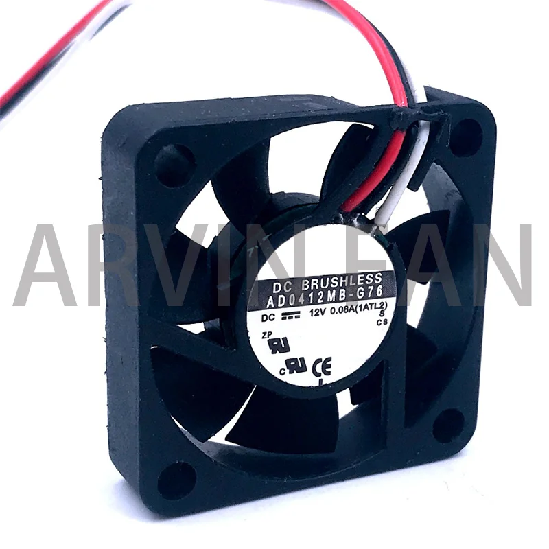 2 шт., маленькие Охлаждающие вентиляторы 4010 дюйма, 4 см, 40 мм, 40 х10 мм, 12 В постоянного тока, а