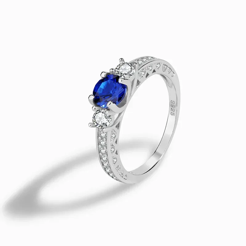 Ювелирные изделия из стерлингового серебра S925 дизайнерское кольцо на шпильке