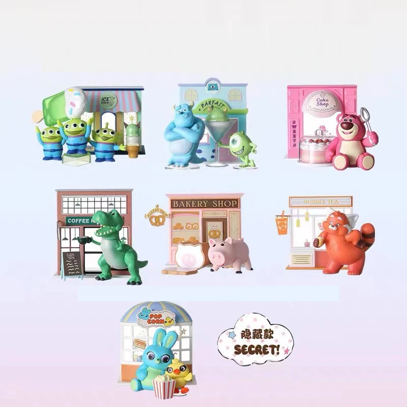 Оригинальная модель MINISO Pixar счастливый десерт уличная серия Женская фигурка