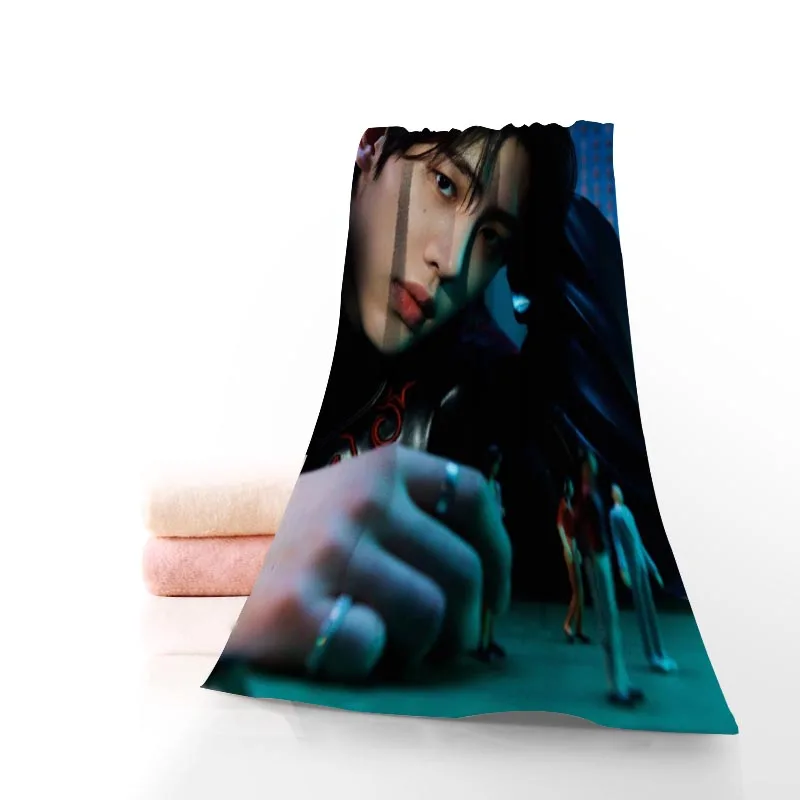 

ENHYPEN Towel Printed Cotton Face/Bath Towels Microfiber Fabric For Kids Men Women Shower Towels 70X140cm