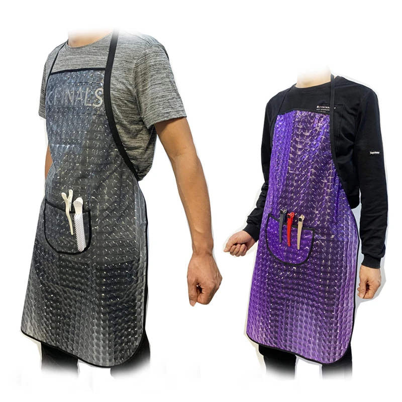 

Fashion Special Barber Apron Work Clothes Barber Shop Hairdresser Kitchen Accessories Waterproof and Oil-proof Apron